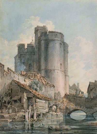 A Nyugati Kapu, Canterbury, Kent alkotó: Joseph Mallord William Turner