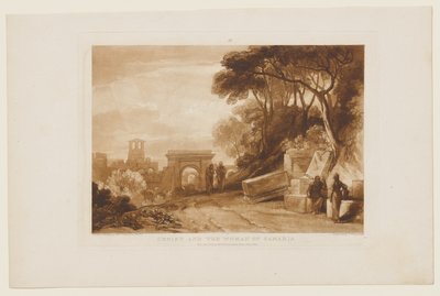 A szamáriai asszony alkotó: Joseph Mallord William Turner