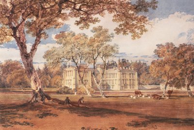 Towneley Hall, 1798 körül alkotó: Joseph Mallord William Turner