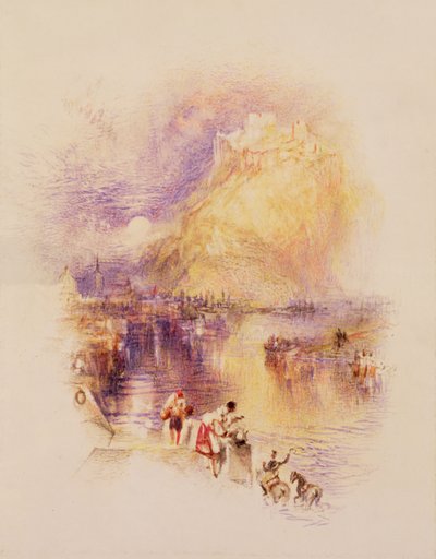 Cím nélkül (színes ceruza papíron) alkotó: Joseph Mallord William Turner