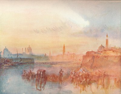 Velence: S. Giorgio Maggiore üdvözlete, 1909 alkotó: Joseph Mallord William Turner