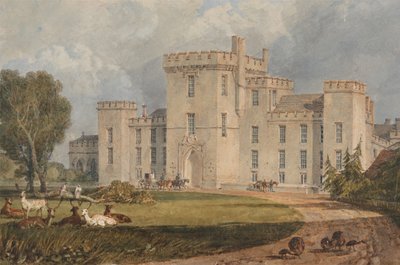 Kilátás Hampton Courtra, Herefordshire-ben, északnyugati irányból alkotó: Joseph Mallord William Turner