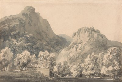 Lodore-vízesés, Cumberland alkotó: Joseph Mallord William Turner