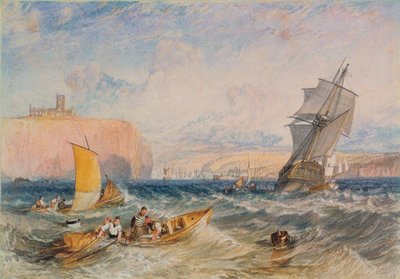 Whitby, 1824 alkotó: Joseph Mallord William Turner