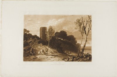 Winchelsea, Sussex, 42. lemez a Book of Studiesból alkotó: Joseph Mallord William Turner