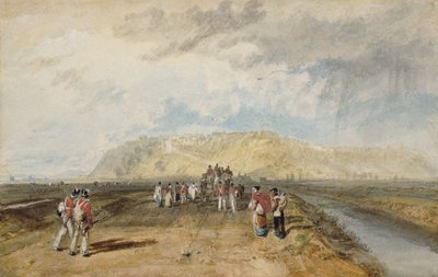 Winchelsea a Rye Roadról, alkotó: Joseph Mallord William Turner