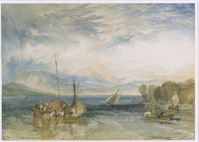 Windermere, 1821 (wc papíron) (restaurálás után) alkotó: Joseph Mallord William Turner