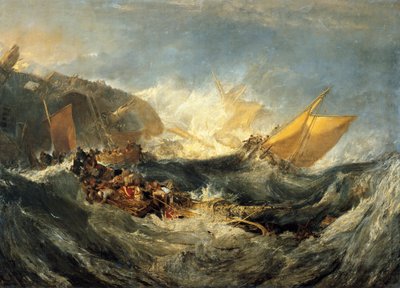 Egy szállítóhajó roncsa, 1810 körül (olaj, vászon) alkotó: Joseph Mallord William Turner