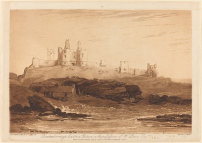 Dunstanburgh kastély alkotó: Joseph Mallord William Turner and Charles Turner