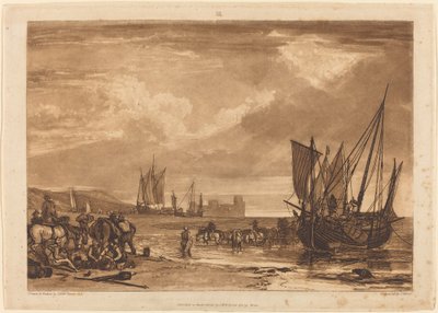 Jelenet a francia parton alkotó: Joseph Mallord William Turner and Charles Turner