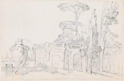 Egy olasz villa kertjei alkotó: Joseph Marie Vien