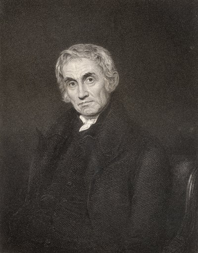 Samuel Drew, R. Hicks metszete, a „The National Portrait Gallery, Volume IV”, 1820 körül megjelent (litho) alkotó: Joseph Moore