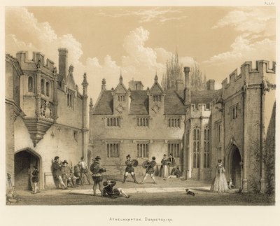 Athelhampton, Dorsetshire alkotó: Joseph Nash