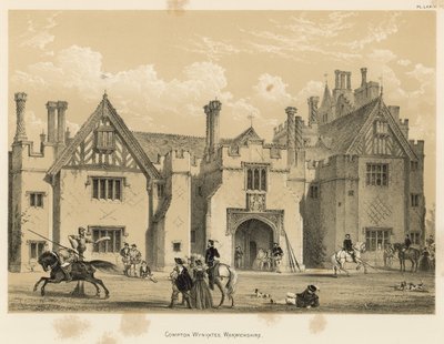 Compton Wynyates, Warwickshire alkotó: Joseph Nash