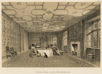 Ebédlő, Levens, Westmoreland alkotó: Joseph Nash