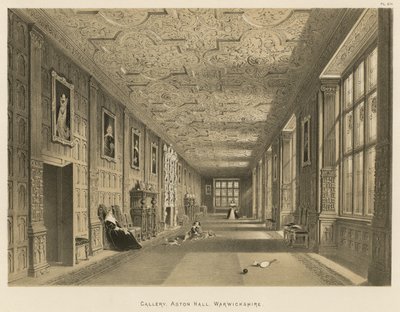 Galéria, Aston Hall, Warwickshire alkotó: Joseph Nash