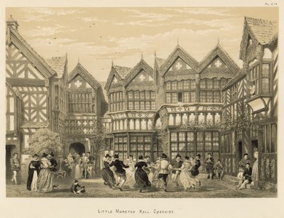 Little Moreton Hall, Cheshire alkotó: Joseph Nash