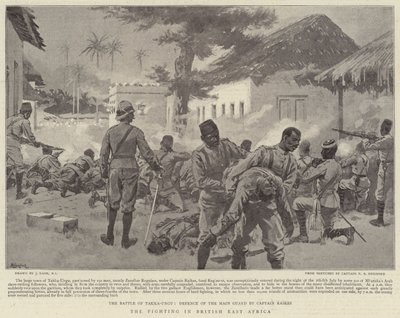 Harcok a brit Kelet-Afrikában alkotó: Joseph Nash