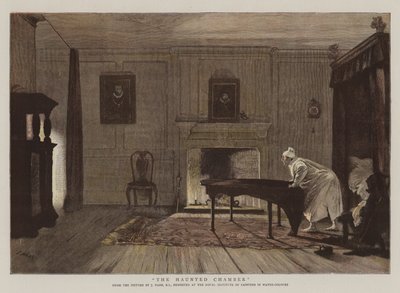 A vadászkamra (kromolito) alkotó: Joseph Nash