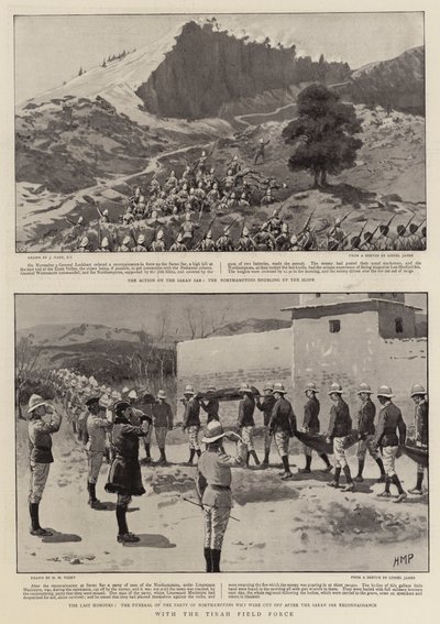 A Tirah Field Force-val alkotó: Joseph Nash