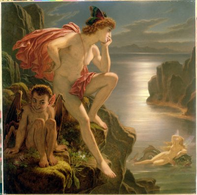 Oberon és a sellő alkotó: Joseph Noel Paton