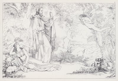 Shakespeare: A vihar, I. felvonás, 2. jelenet alkotó: Joseph Noel after Paton