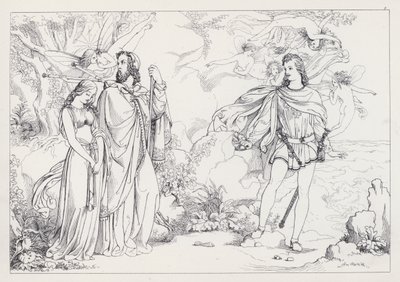 Shakespeare: A vihar, I. felvonás, 2. jelenet alkotó: Joseph Noel after Paton