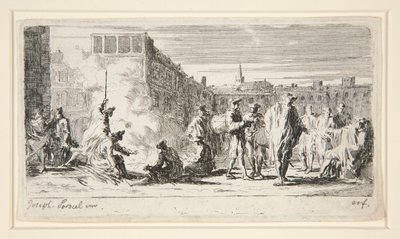 Le Bivouac (A tábor) alkotó: Joseph Parrocel