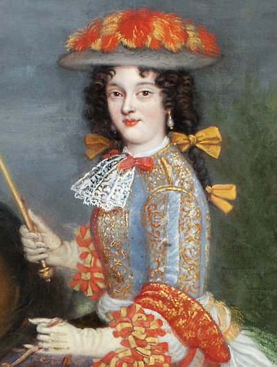 Parrocel - Marie Anne Mancini - Skokloster kastély (vágott-szerkesztett) alkotó: Joseph Parrocel