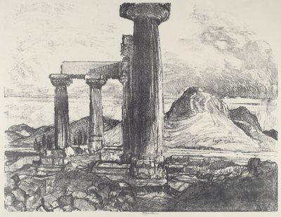 Acro, Corinth Korinthosból alkotó: Joseph Pennell
