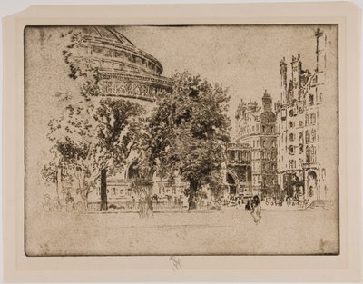 Albert Hall, London alkotó: Joseph Pennell