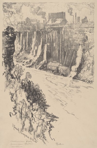 Amerikai Tivoli alkotó: Joseph Pennell