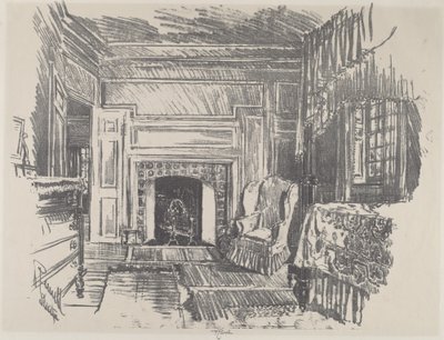 Hálószoba, Stenton alkotó: Joseph Pennell
