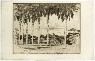 Bishops Walk, Ancon Hill, Panama alkotó: Joseph Pennell