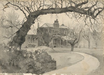 Chelsea Rectory alkotó: Joseph Pennell