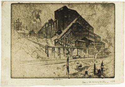 Szén – A magasba törő alkotó: Joseph Pennell