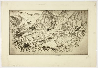 Delphi, a Stadionból alkotó: Joseph Pennell