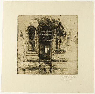 Ajtó, Velence alkotó: Joseph Pennell