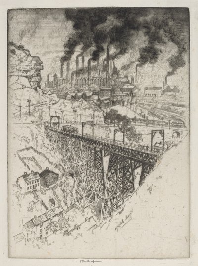 Edgar Thomson Works, Bessemer alkotó: Joseph Pennell