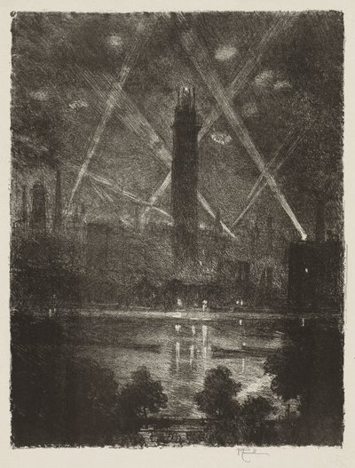 Angol háborús munka: Lövés alkotó: Joseph Pennell