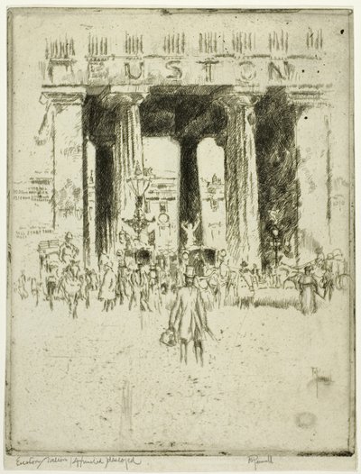 Euston alkotó: Joseph Pennell