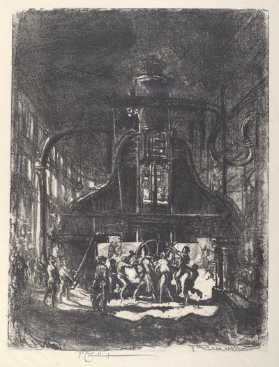 Kagylók kovácsolása, A kerék rabszolgái alkotó: Joseph Pennell