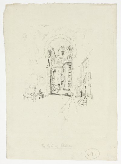 Elvira kapuja, Granada alkotó: Joseph Pennell