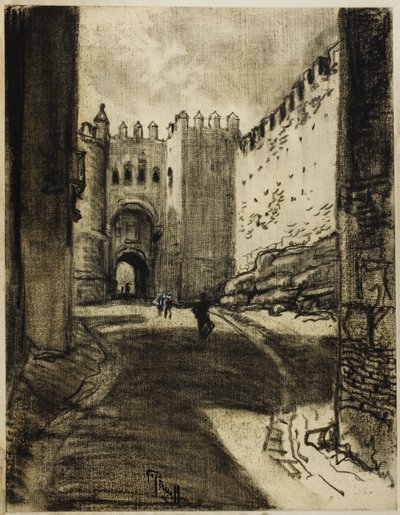 Gateway, Segovia alkotó: Joseph Pennell