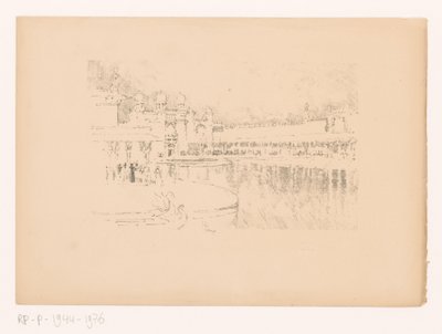 Kilátás a tóra alkotó: Joseph Pennell