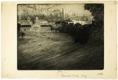 Greenwich Park, 2. szám alkotó: Joseph Pennell