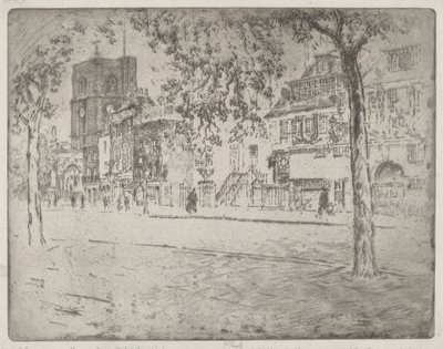 Ház, ahol Whistler meghalt alkotó: Joseph Pennell