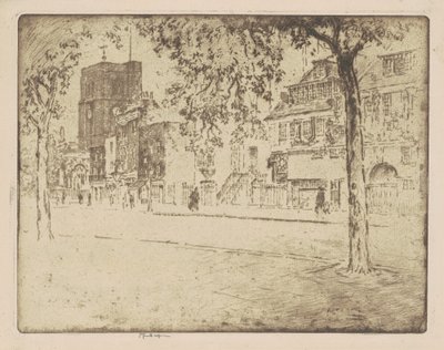 Ház, ahol Whistler meghalt alkotó: Joseph Pennell