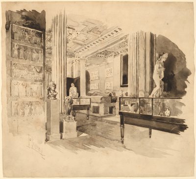 Belső, Fitzwilliam Múzeum alkotó: Joseph Pennell