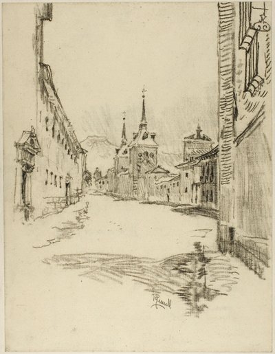 Utcái szélesek és csendesek alkotó: Joseph Pennell